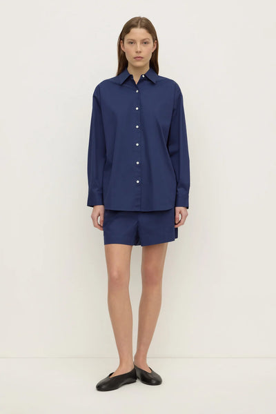 Micha Poplin L/S Shirt IMPERIAL BLUE