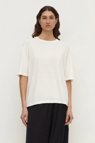 Kira Cotton Hemp Tee ANTIQUE WHITE