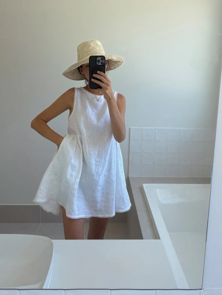 Quill Dress WHITE