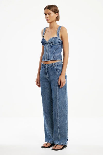 Sabrina top INDIGO