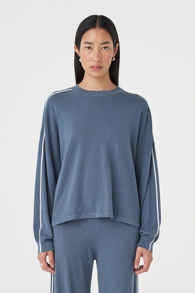 Pippa Long Sleeve Tee STORM & CREAM