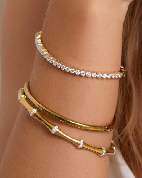 Allegra Tennis Bracelet 14K GOLD PLATED