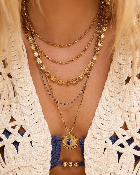 Peggy Necklace BLUEBERRY