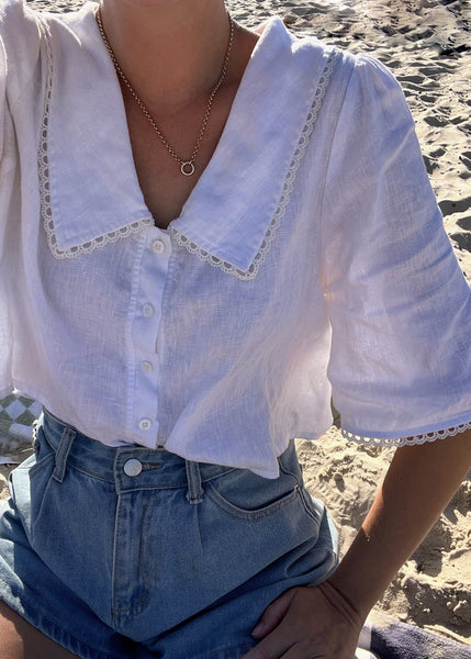Hazel Blouse WHITE