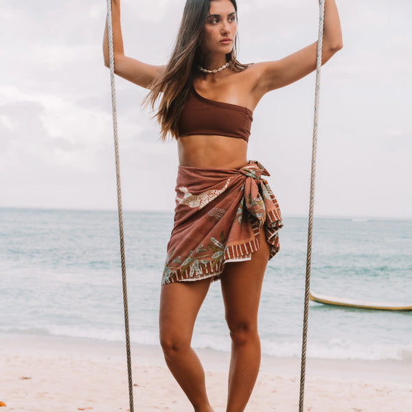 Eye Of The Jungle Sarong HAZEL