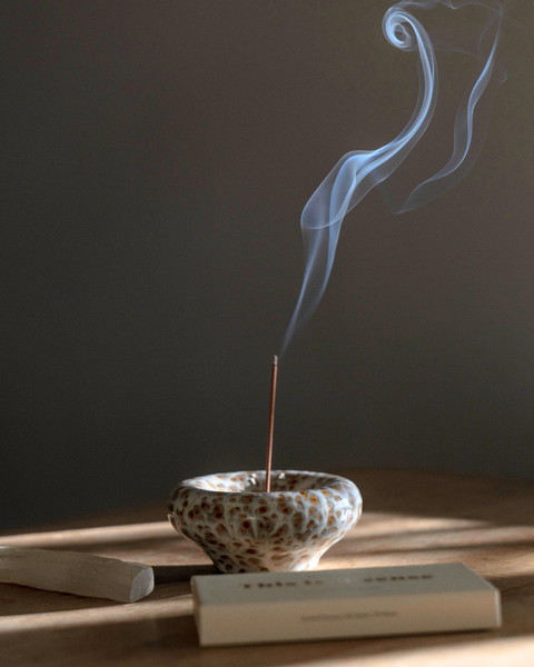 The Vessel Incense Holder SEAFOAM