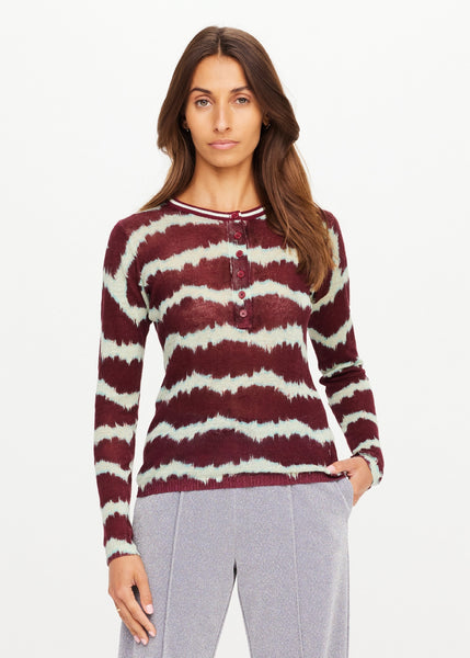 Rio Eli Long Sleeve Knit TIE DYE