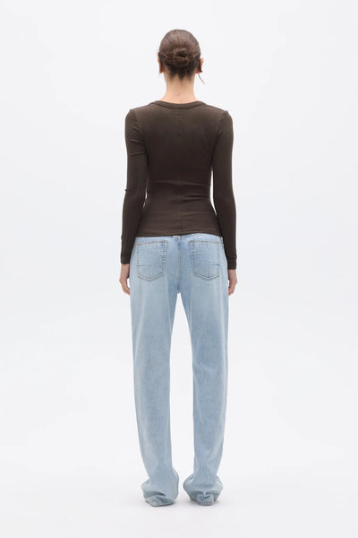 Grace Long Sleeve Top ESPRESSO