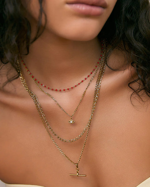 Peggy Necklace CHERRY