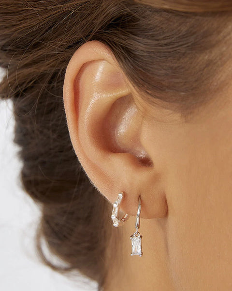 Pip Charm earring SILVER