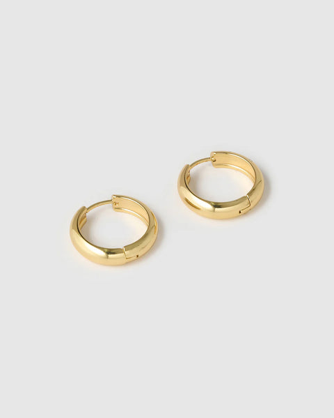 Cassie Hoops Maxi 14K GOLD PLATED