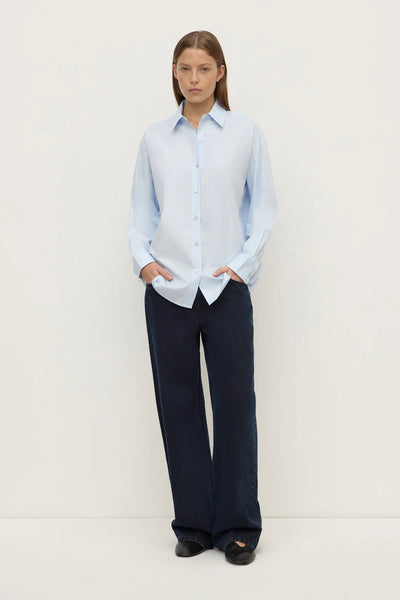 Micha Poplin L/S Shirt POWDER BLUE