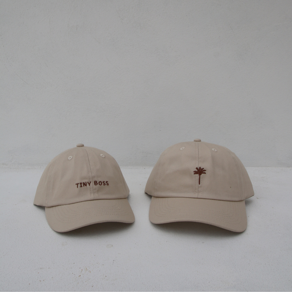 KIDS Tiny Boss Cap BEIGE