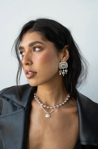 Celeste Earrings SILVER