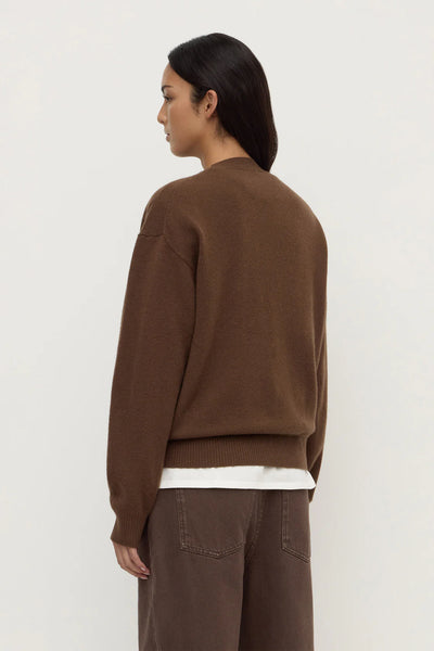 Carter Brushed Wool Sweater EARTH