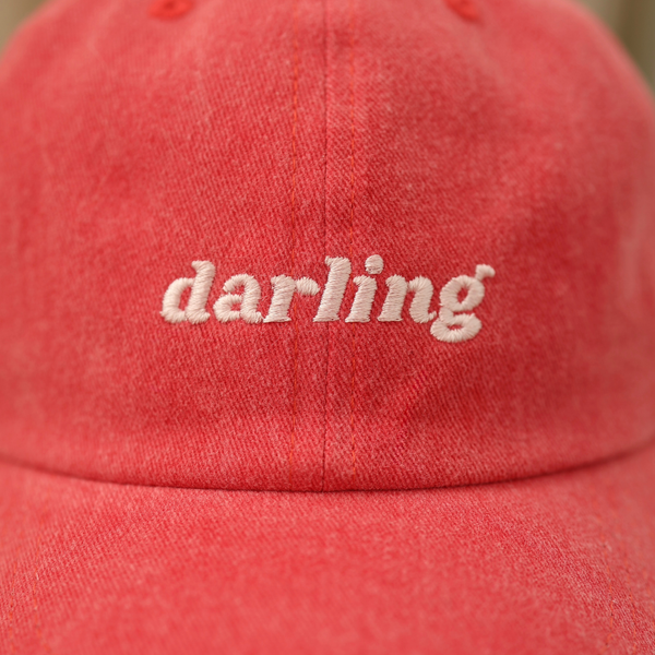 ADULT 'Darling' Cap RED