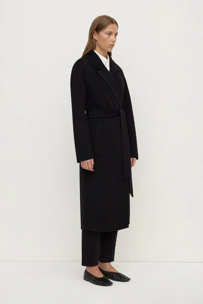 Ivy Wool Coat BLACK