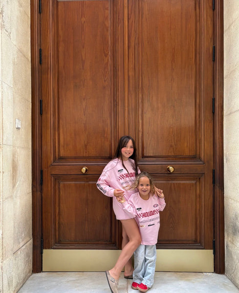 Kids Moto Tee PINK