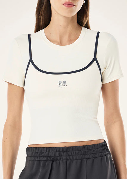 Forward Short Sleeve Tee WHISPER WHITE