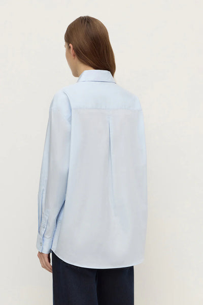 Micha Poplin L/S Shirt POWDER BLUE