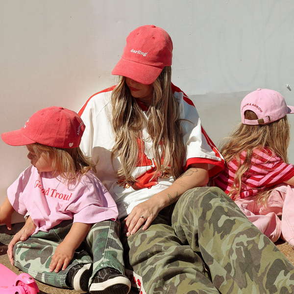 ADULT 'Darling' Cap RED