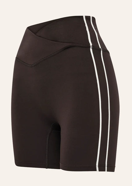 Clarity 5 Inch Bike Short COFFEE/WHISPER WHITE