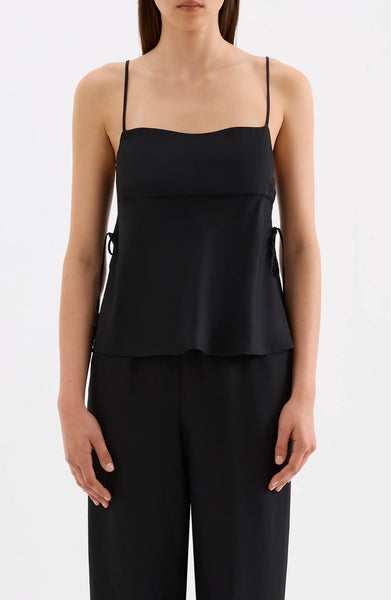 Jaslynn Tencel Top BLACK