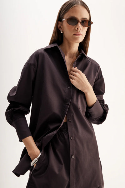 Austin Shirt CHOCOLATE