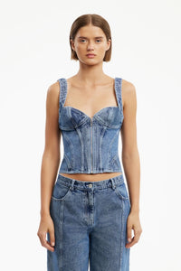 Sabrina top INDIGO