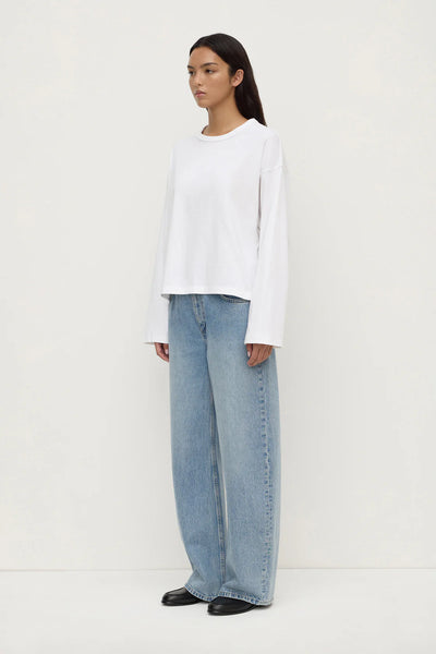 Nikita Wide Sleeve Tee WHITE