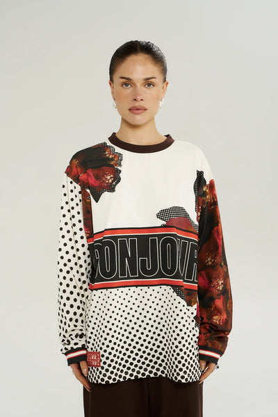 LS Racer Tee CHOCOLAT CHOUX