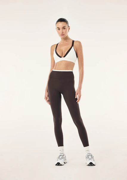 Vita Full Length Legging COFFEE/ WHISPER WHITE