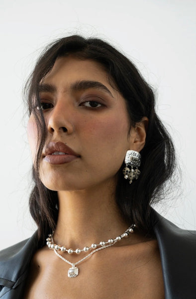 Celeste Earrings SILVER