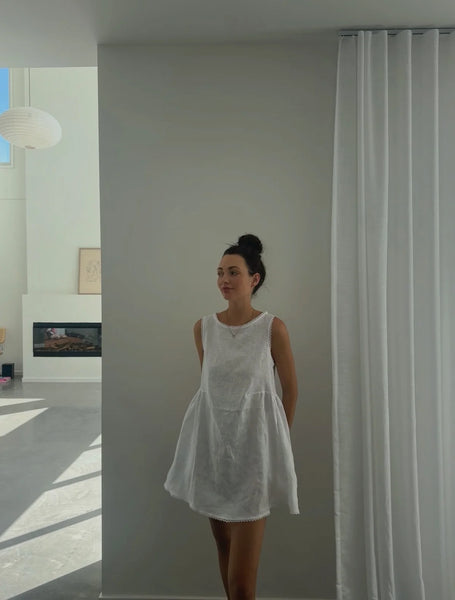 Quill Dress WHITE