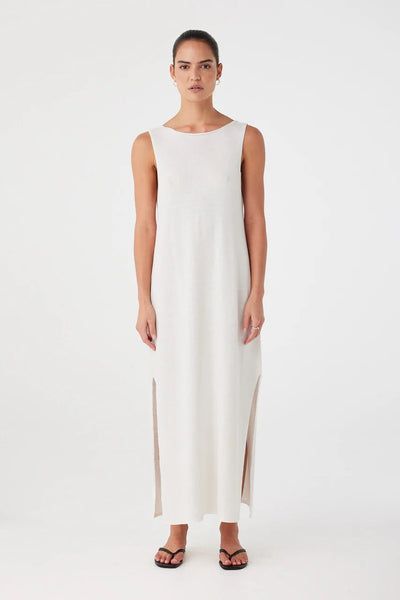 Poppy Reversible Maxi Dress CREAM