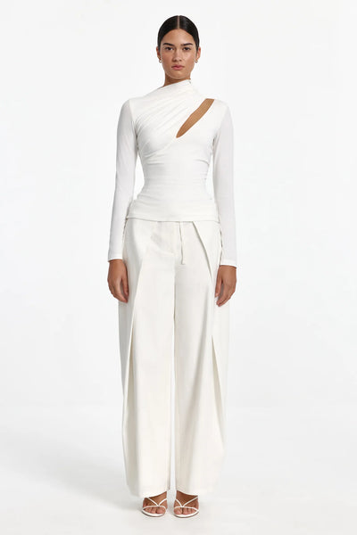 Orlyn Long Sleeve Top IVORY