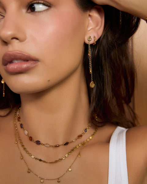 Zephyr Earrings 14K GOLD PLATED