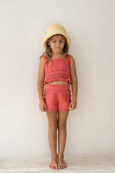 Crochet Shorts HIBISCUS