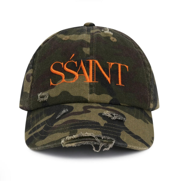 Ssaint Camo Dad Cap