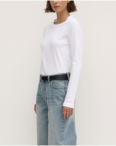 Lyla Long Sleeve Tee WHITE