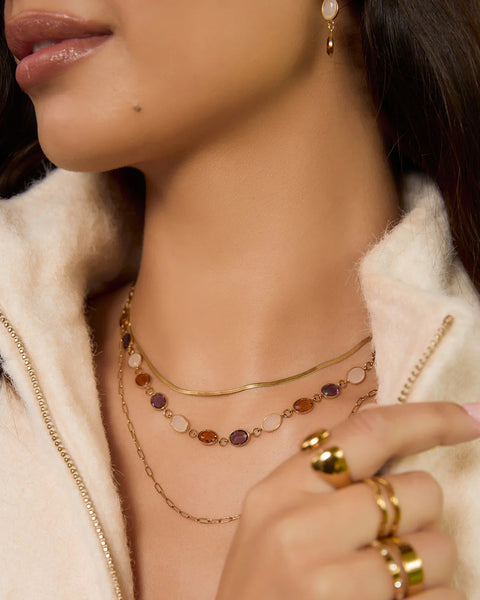 Sandra Necklace 14K GOLD PLATED