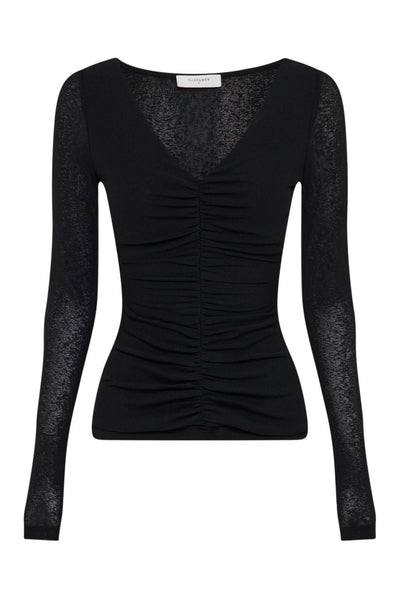 Gigi Mesh Top BLACK