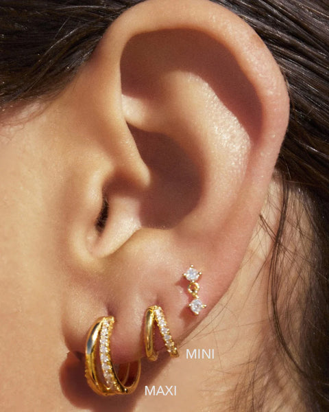 Winnie Huggies Maxi 14K GOLD PLATED