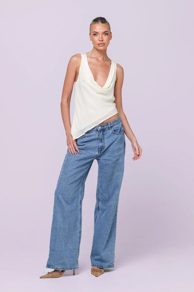 Reina Reversible Top NEUTRAL