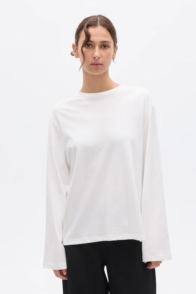 Priya Long Sleeve Top WHITE