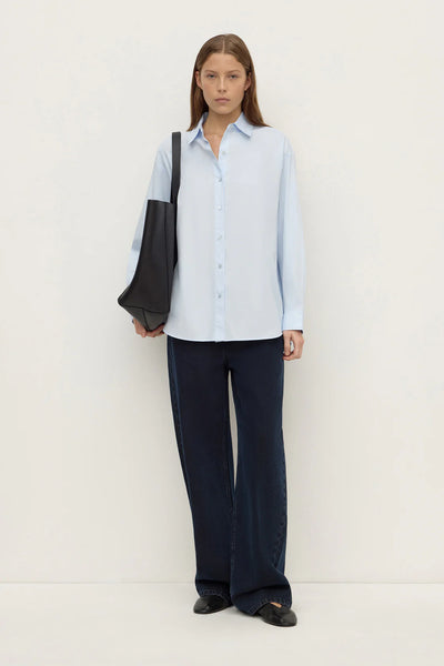 Micha Poplin L/S Shirt POWDER BLUE