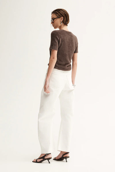Landon Knit Top CHOCOLATE