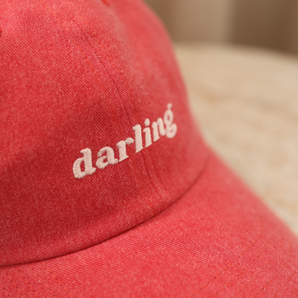 ADULT 'Darling' Cap RED
