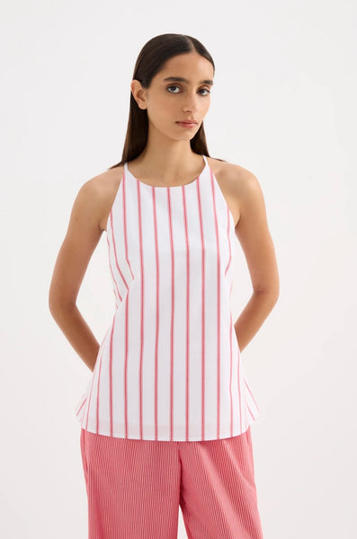 Anouk Stripe Top WHITE STRIPE