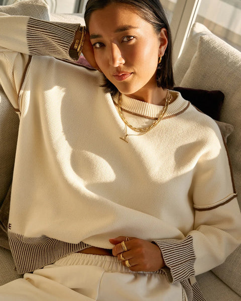 Aspen Knit Jumper SNOW